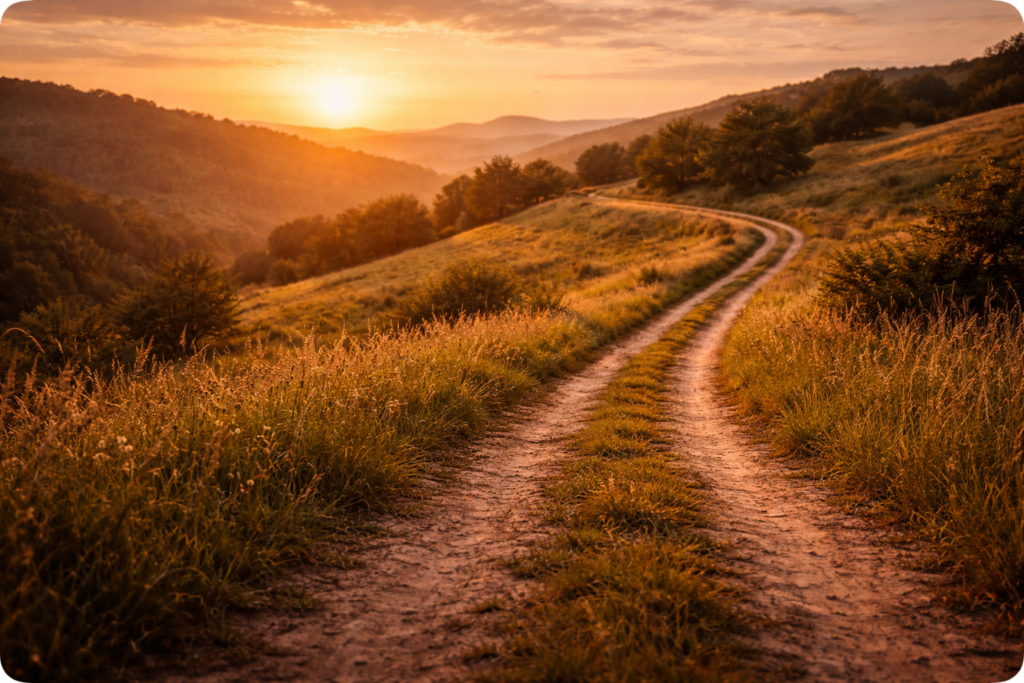 NOMADIC HEART dirt road